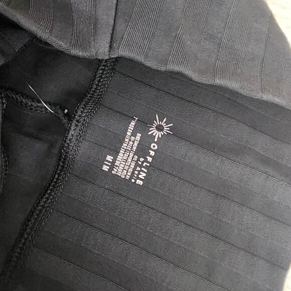 NEW Aerie Offline Black Ribbed High Waisted Go Bike Shorts - Picture 9 of 10